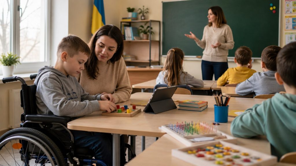 Інклюзивна освіта в Житомирі: ІРЦ, асистент і супровід дитини у 2026 році