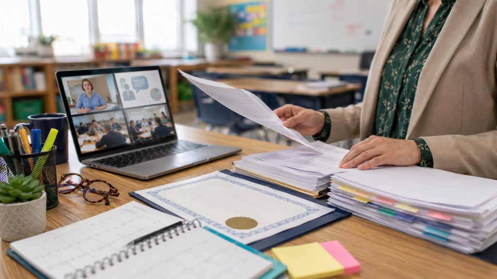 Підвищення кваліфікації вчителя у 2026 році: години, форми та документи