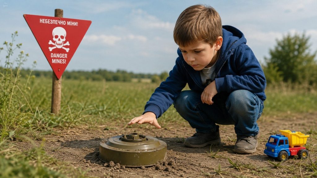 Мінна безпека для дітей: правила, які рятують життя