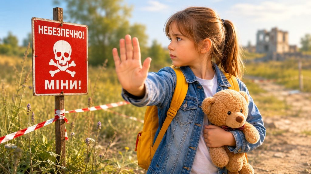 Мінна безпека для дітей: правила, які рятують життя