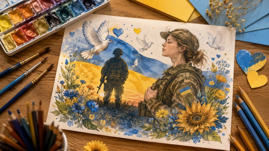 Малюнок до Дня захисників і захисниць України: 20 ідей