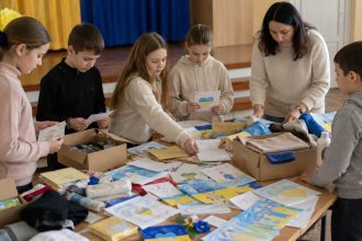 Акція «Малюнки для ЗСУ» у школі від А до Я: як оголосити, які роботи справді потрібні військовим, що писати в листах і через кого передавати.