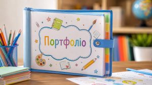 Зразок портфоліо учня початкової школи: сім розділів зі змістом кожного, хто його веде насправді, паперовий чи електронний формат і типові помилки.