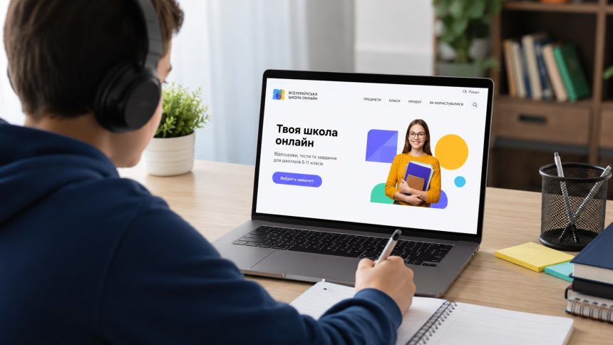 Інструкція з Всеукраїнської школи онлайн: що є на платформі, як влаштовані уроки й тести, кому вона стане в пригоді та як вибудувати навчання.