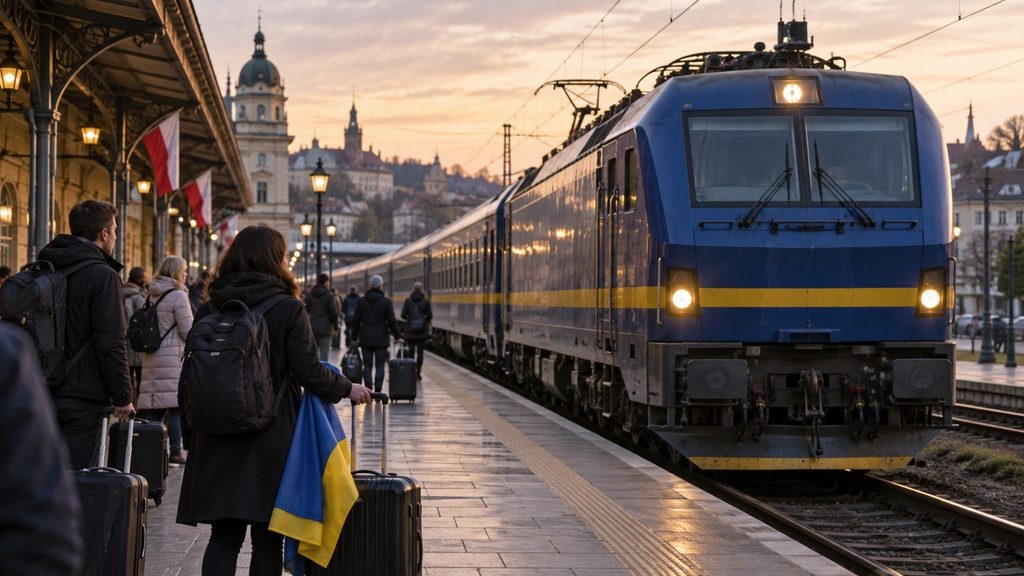 Поїзд Одеса — Перемишль №35/36: розклад, ціни та зупинки 2026
