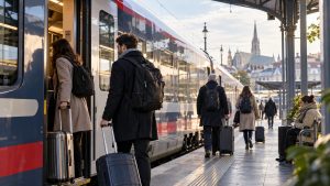 Ужгород — Відень у 2026 році: актуальний розклад поїздів, маршрут через Чоп і Будапешт, ціни на квитки, час у дорозі та важливі зміни для пасажирів.