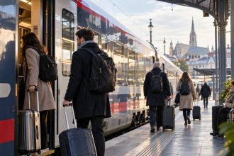 Ужгород — Відень у 2026 році: актуальний розклад поїздів, маршрут через Чоп і Будапешт, ціни на квитки, час у дорозі та важливі зміни для пасажирів.
