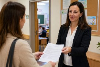 Готовий зразок заяви про відсутність дитини в школі: структура, кому подавати, на скільки днів реально відпроситися і як організувати надолуження.