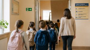 Як школа діє під час повітряної тривоги, що варто зʼясувати батькам заздалегідь, правила звʼязку без паніки і підготовка дитини вдома.