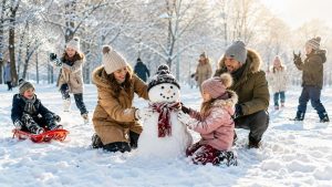 20 ідей на зимові канікули у чотирьох блоках: удома, надворі, культурна програма і добрі справи — з правилами канікулярного балансу для батьків.