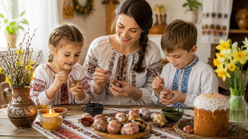 Великдень з дітьми: писанки й традиції